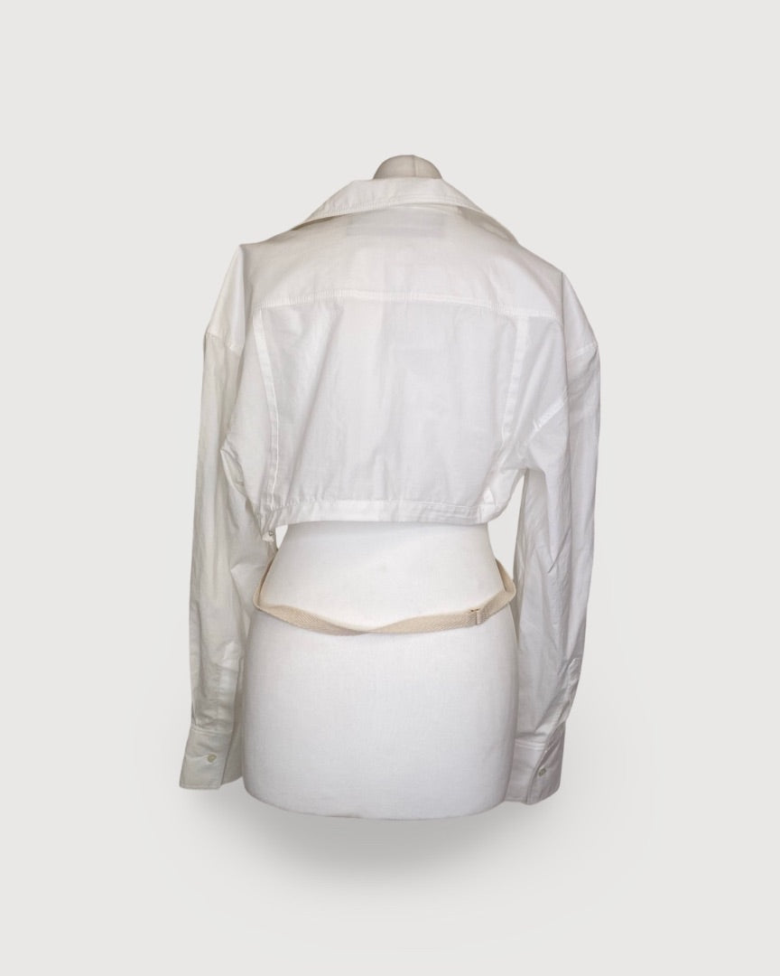 White Jacquemus Top, S