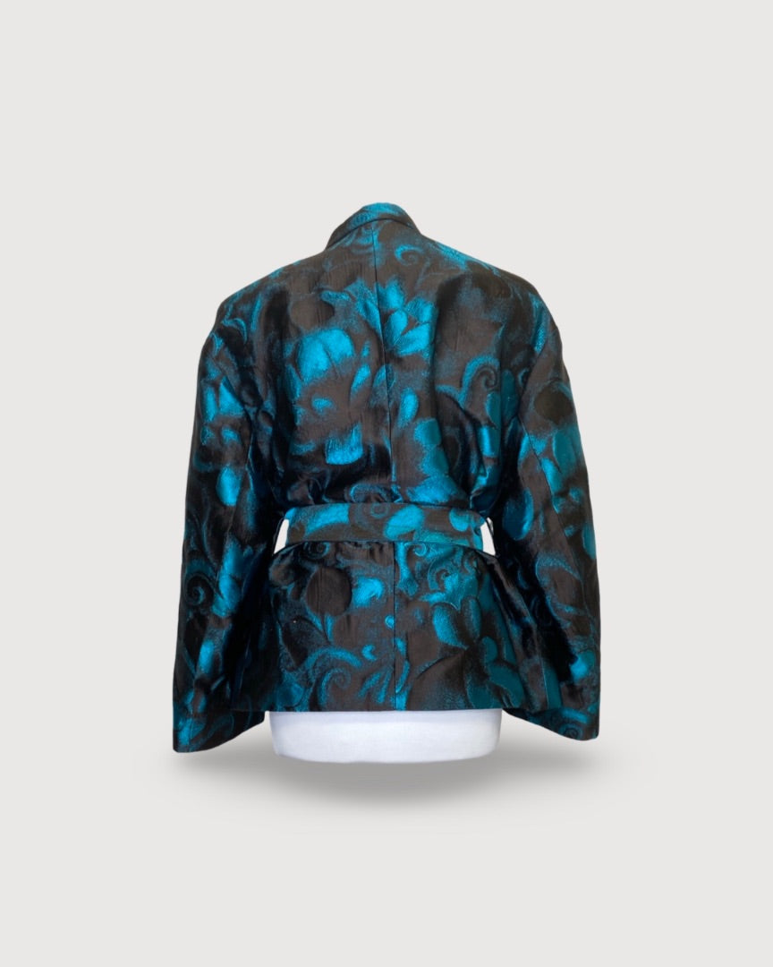 Black patterned Dries Van Noten Jacket, 42