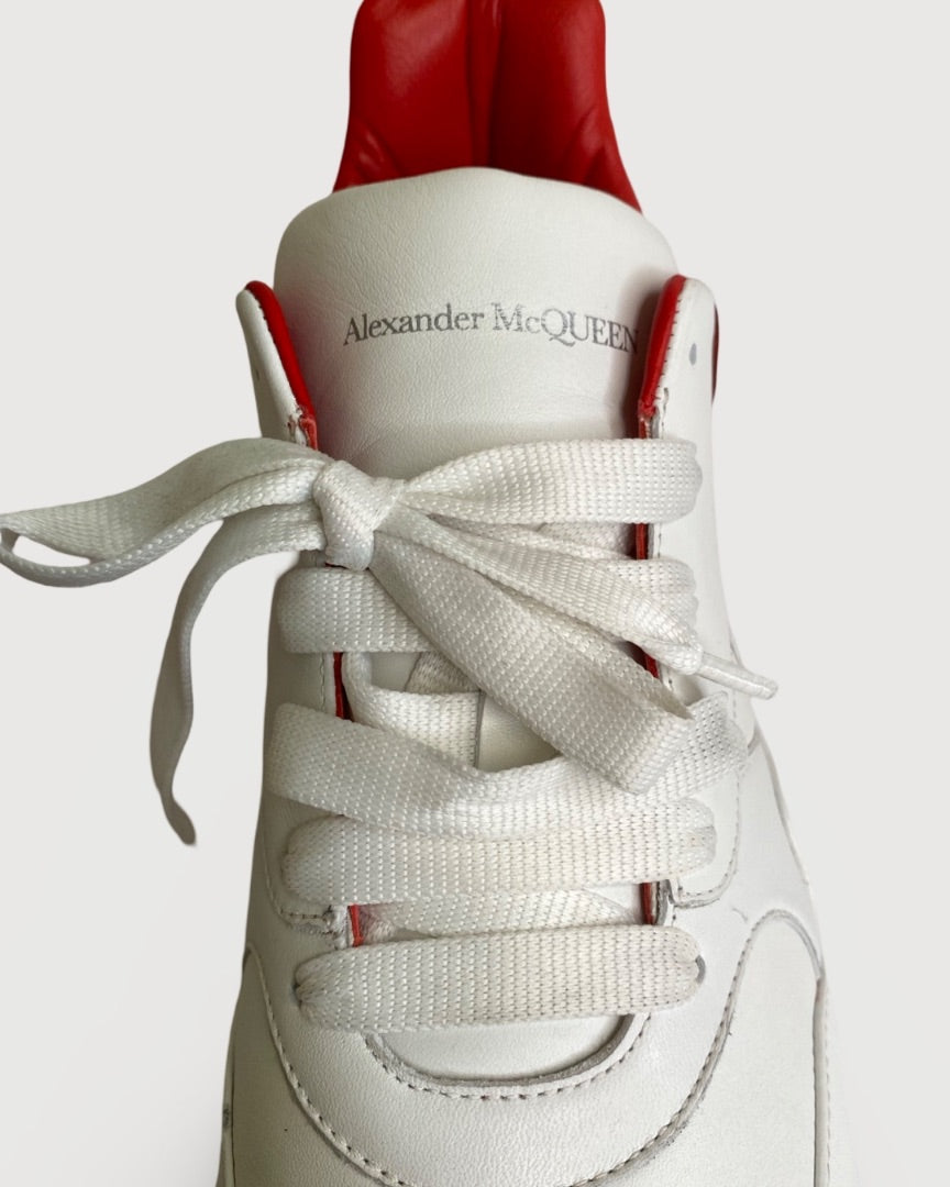 White Alexander McQueen Trainers, 9