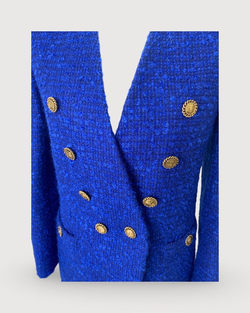 Blue YSL Blazer, UK 14