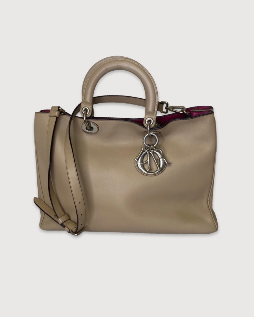 Beige Dior Bag