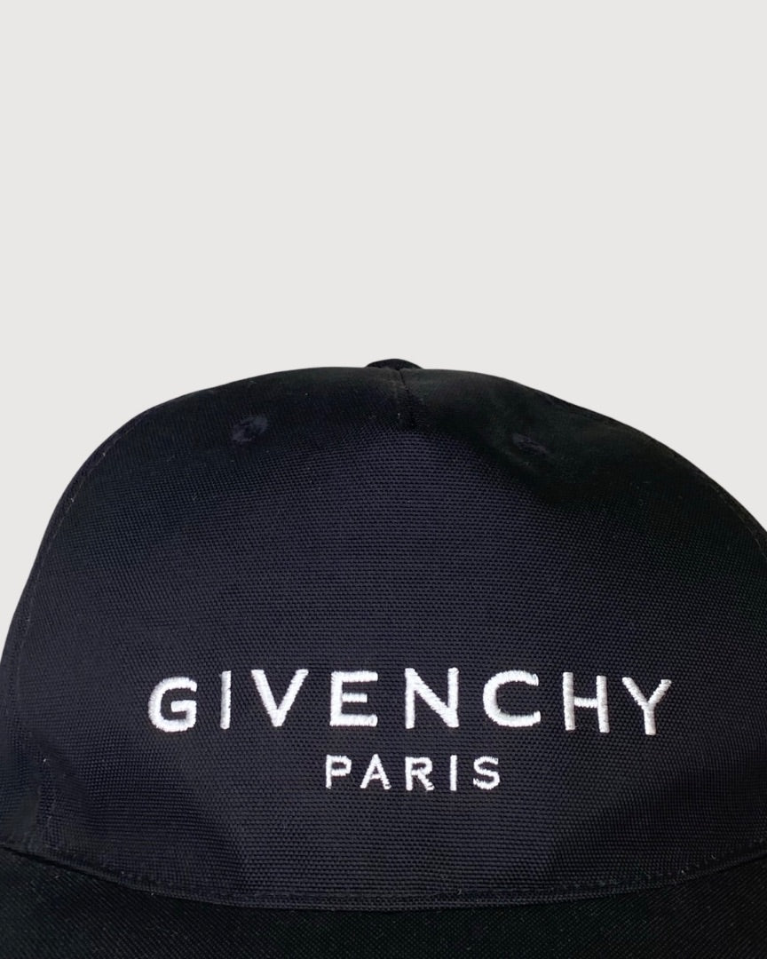 Givenchy Logo Cap Black