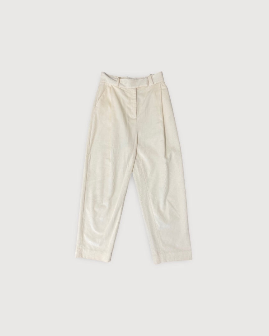 Toteme Trousers Cream 10