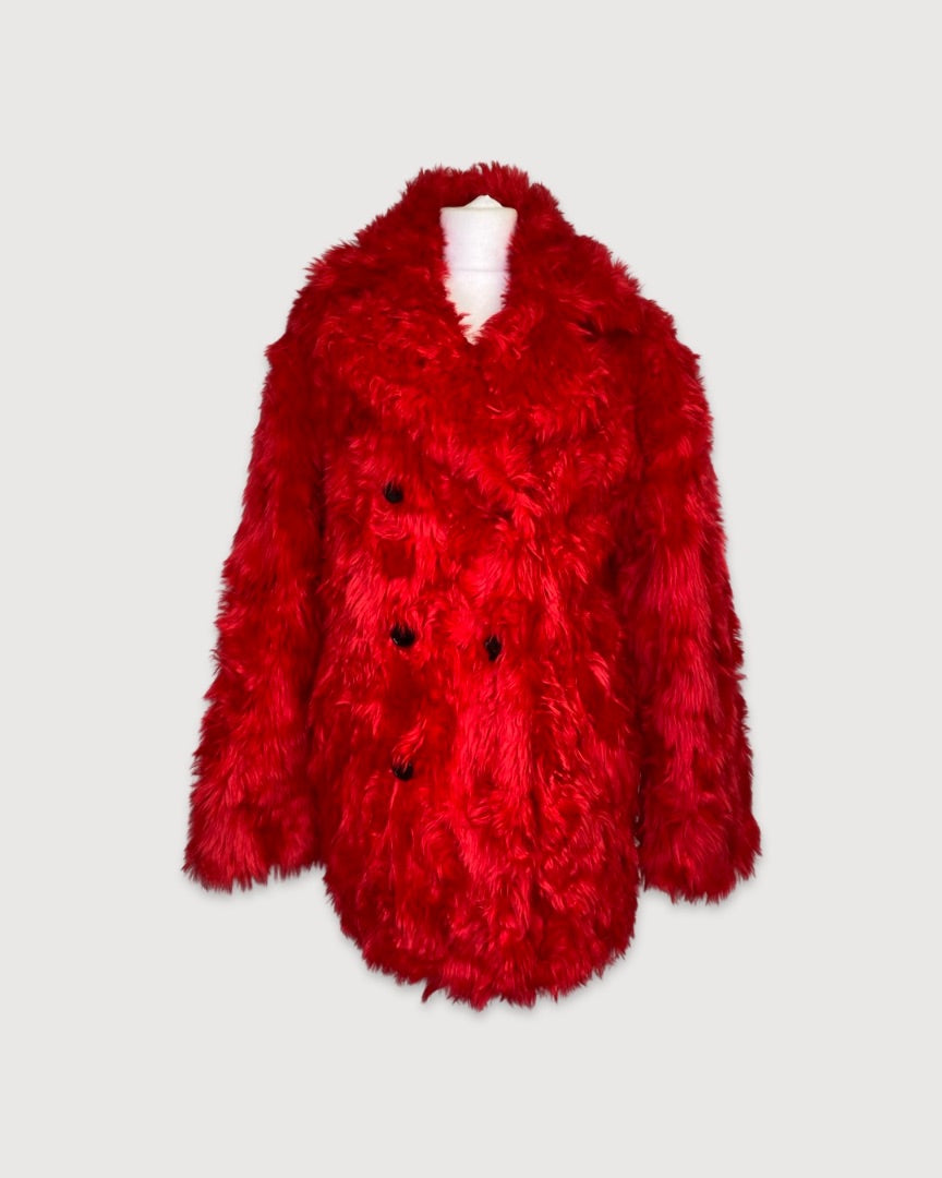 Red The Kooples Coat, MED