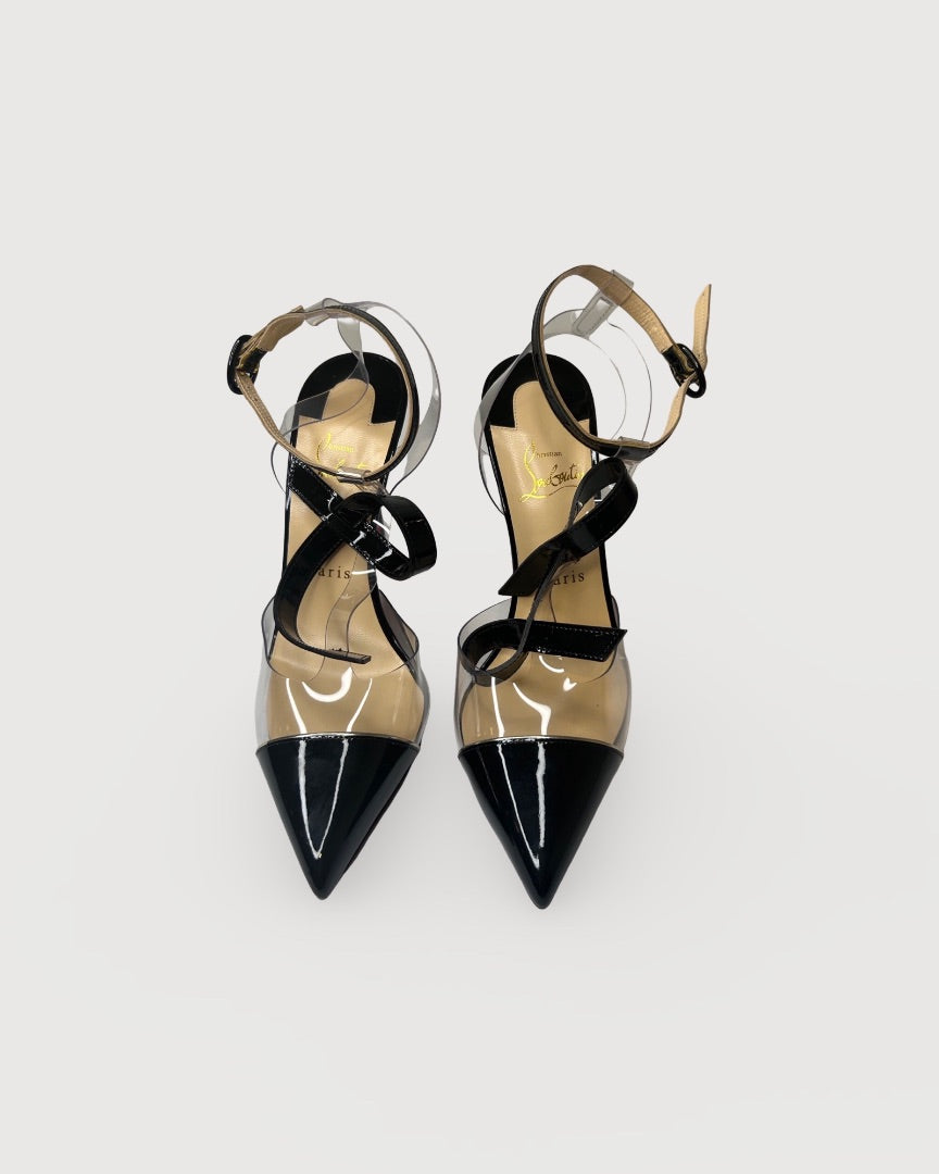 black Christian Louboutin Shoes, 38