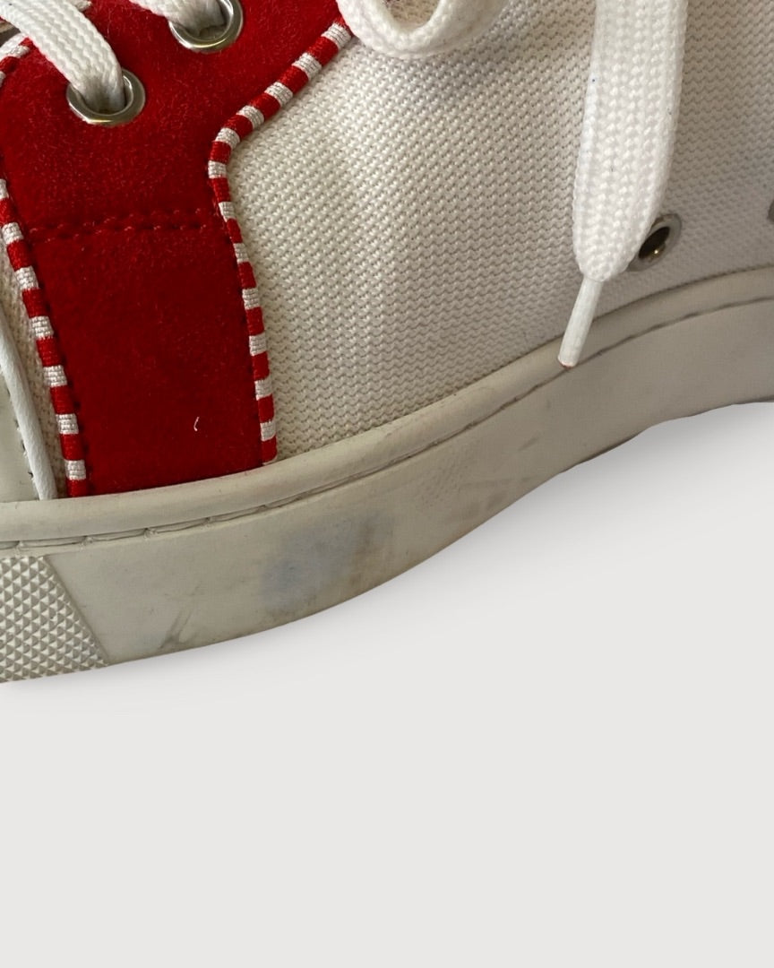 White/ Red/ Blue Christian Louboutin Trainers, 43