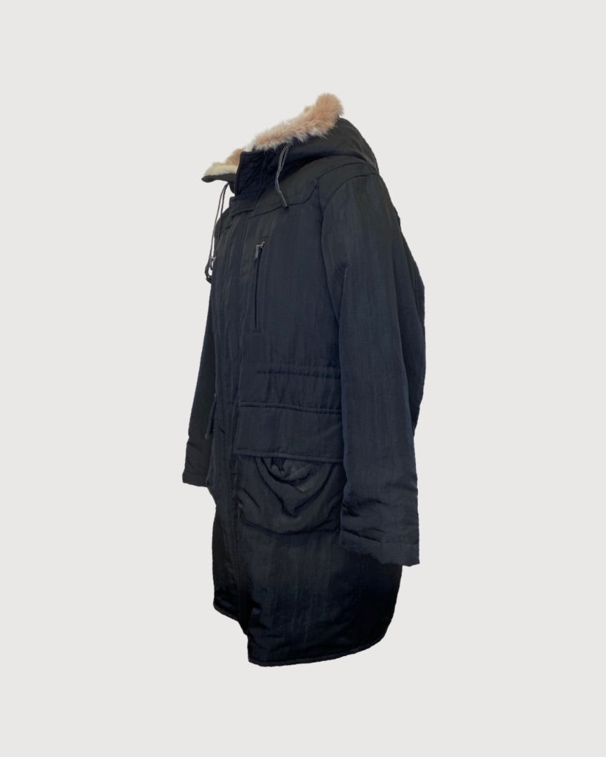 Black Ermanno Scervino Coat, M