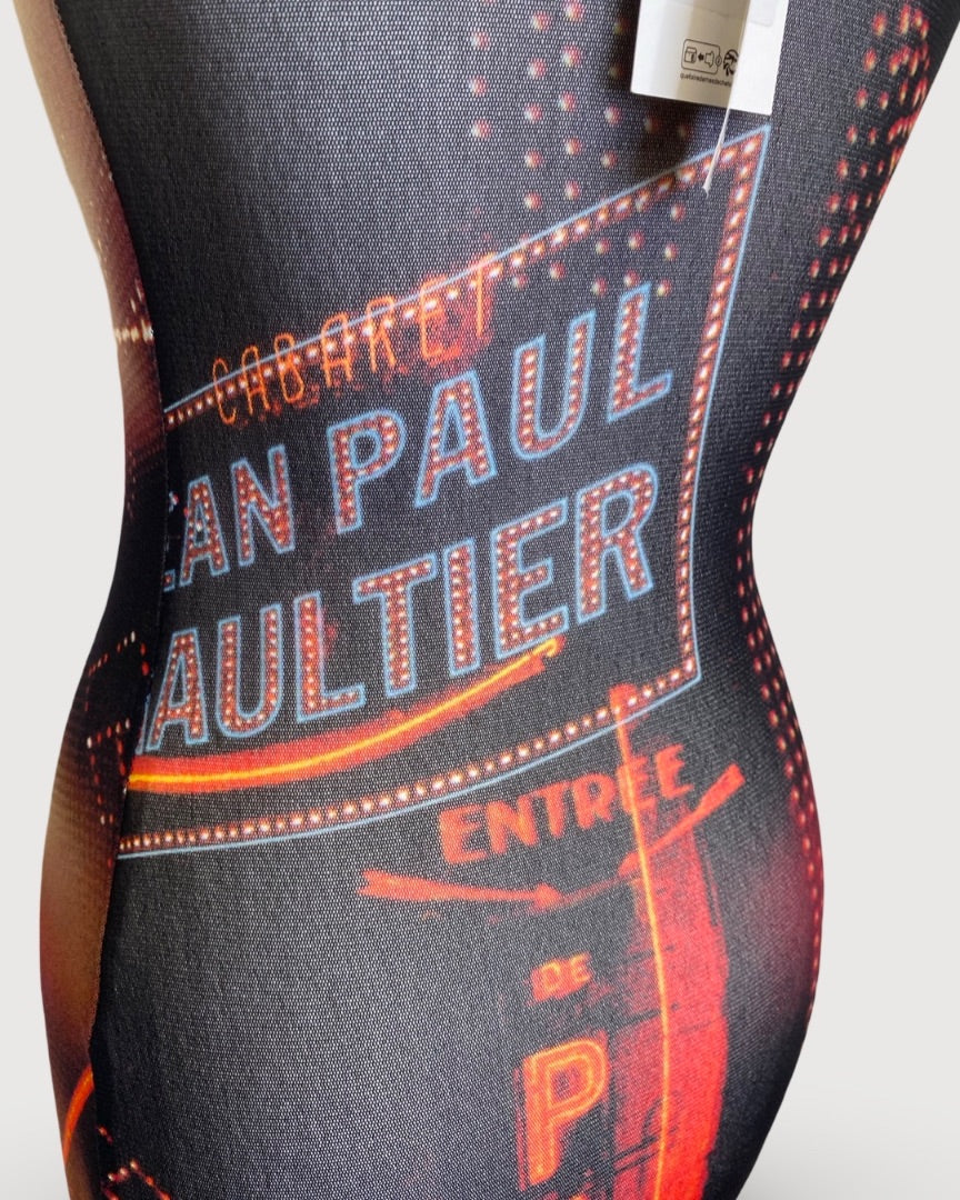 Black / Orange Jean Paul Gaultier Dress, XS