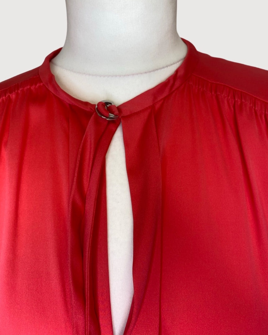 Pink Diane Von Furstenberg Blouse, 12