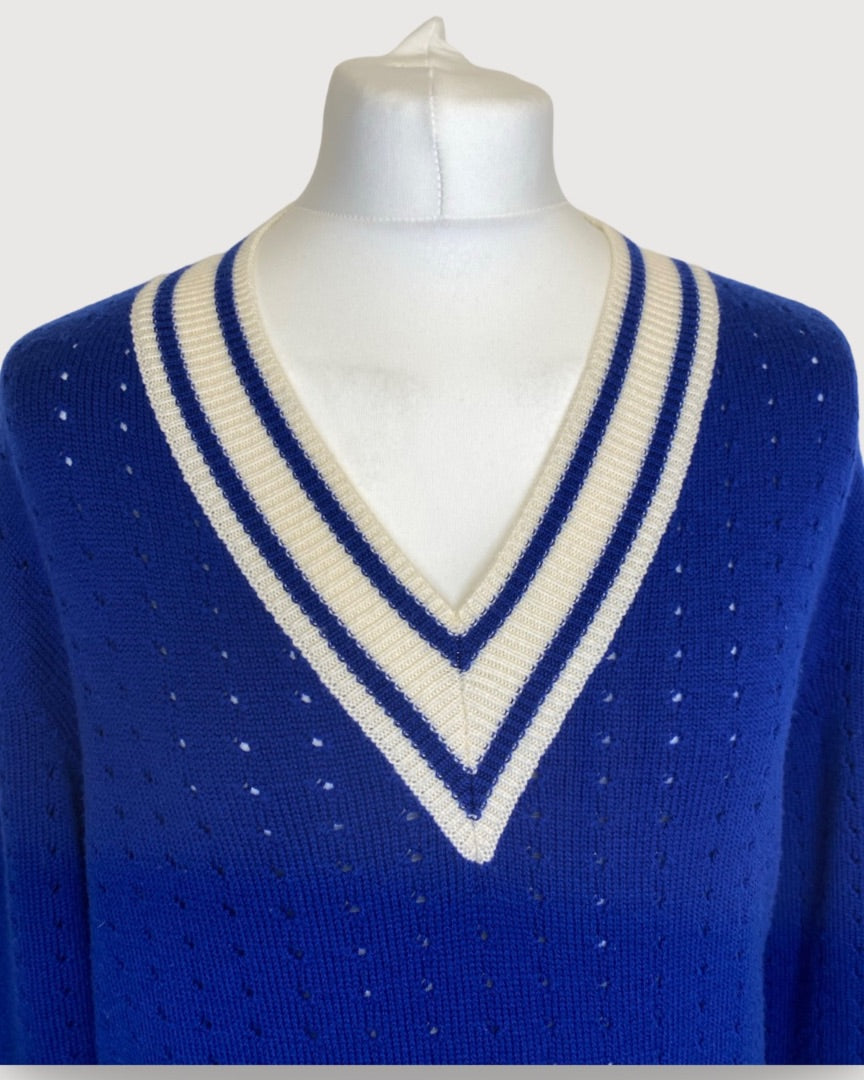 Blue Gucci Knit Jumper, L