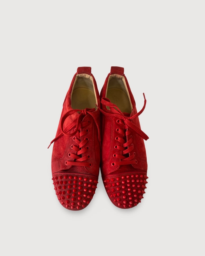 Red Christian Louboutin Trainers, 43