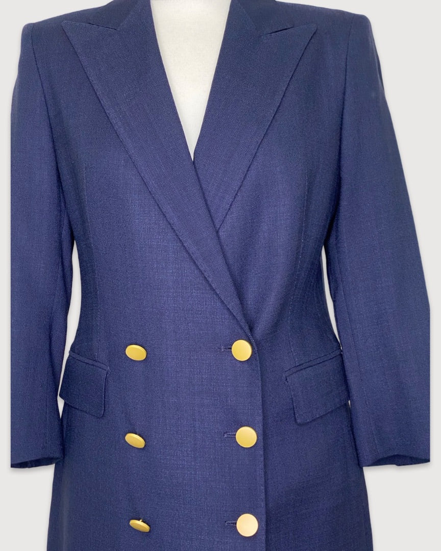 Navy Tagliatore Blazer Dress, S