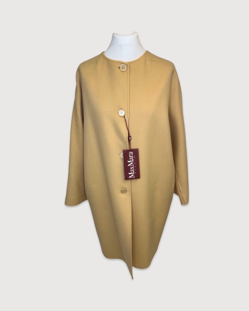 Butterscotch Max Mara Studio Coat, XL