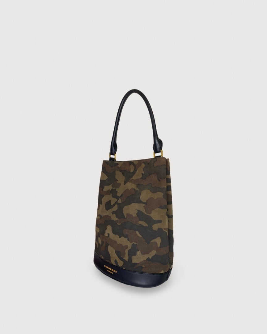 Burberry Camo Bucket Bag Camo