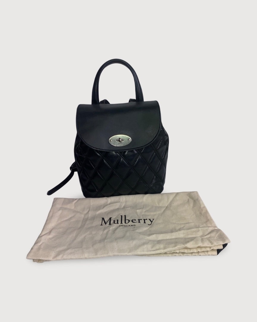 Black Mulberry rucksack Bag