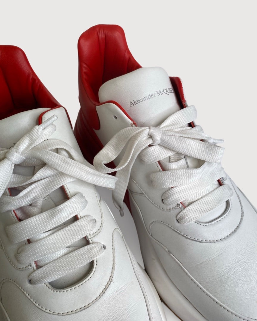 White Alexander McQueen Trainers, 9
