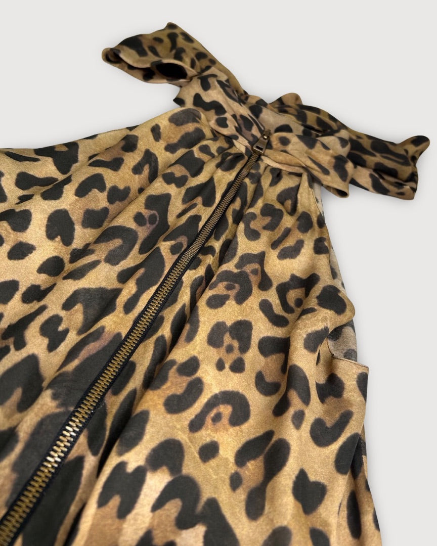 leopard Balmain Dress, 10