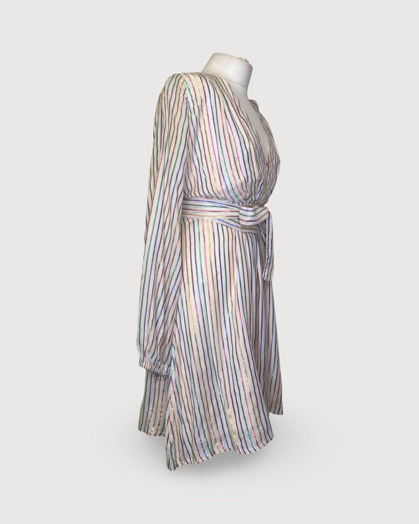 Multi Coloured Melissa Odabash Stripe Dress, S