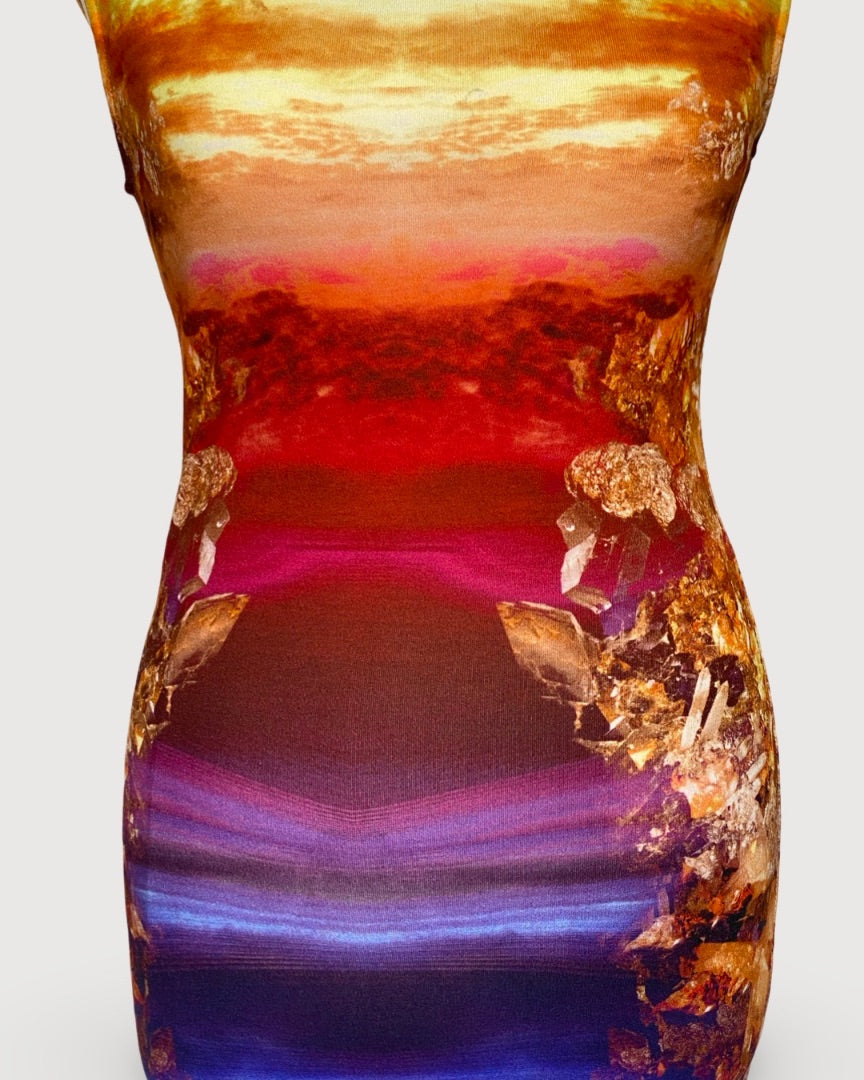 Alexander McQueen Mini Dress Orange S