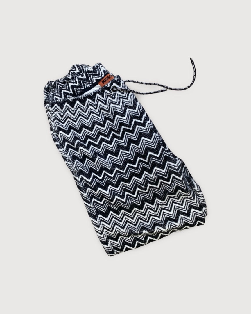 Missoni Zig Zag Joggers Black/ White M