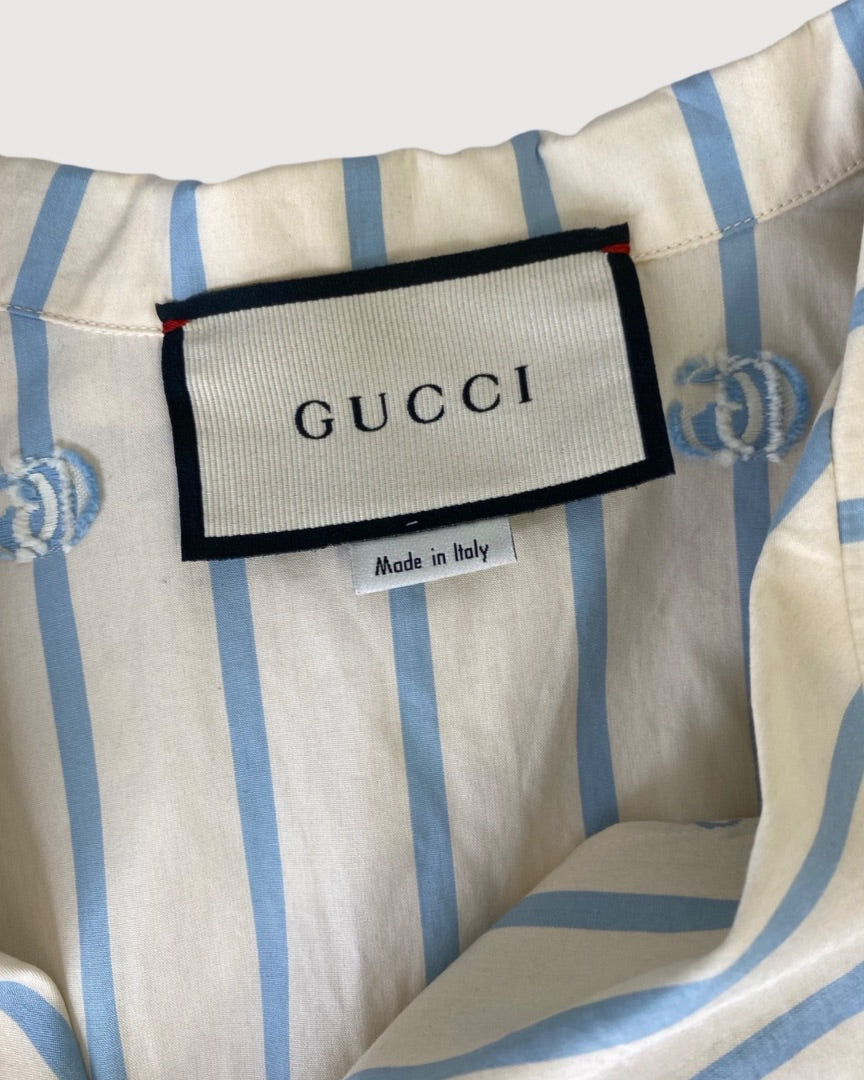 Gucci Short Sleeve Shirt Cream L