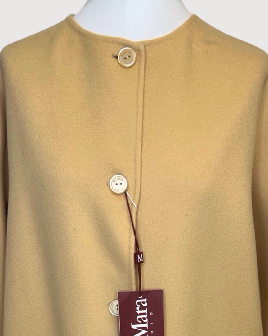 Butterscotch Max Mara Studio Coat, XL