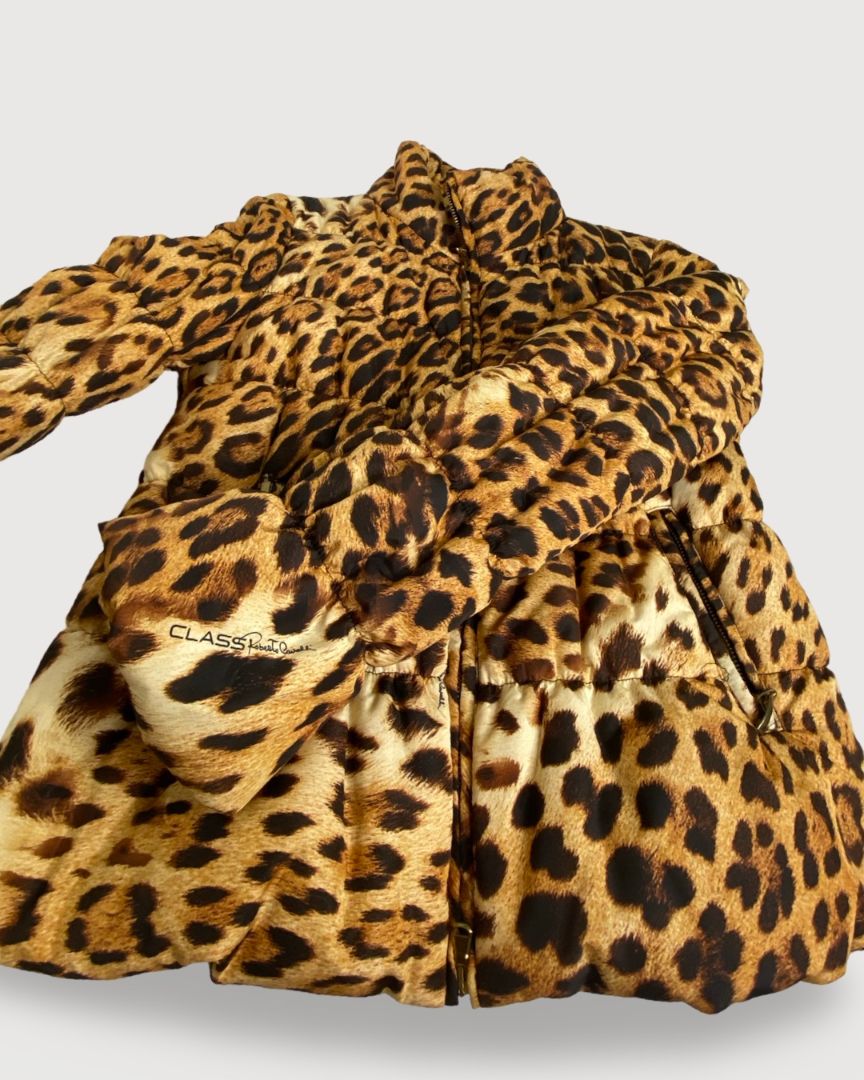 Leopard Class Roberto Cavalli Coat, 14