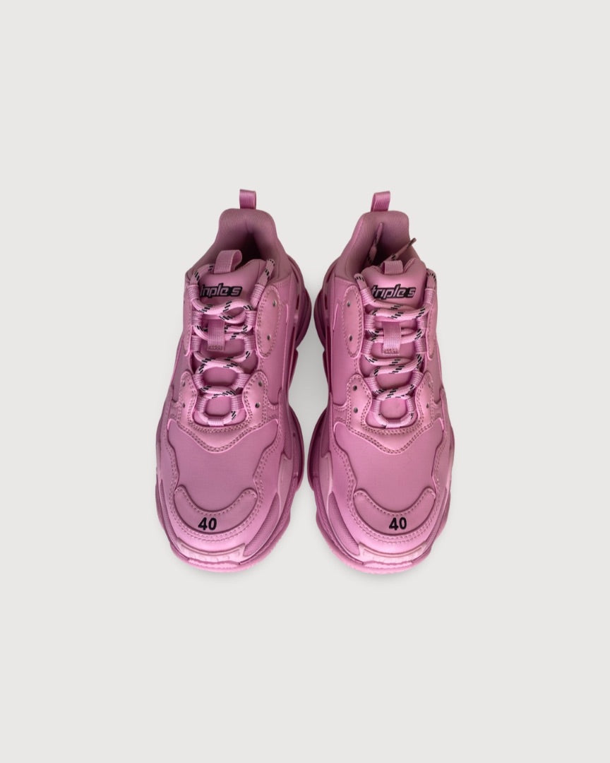 Balenciaga Triple S Trainers Pink 40