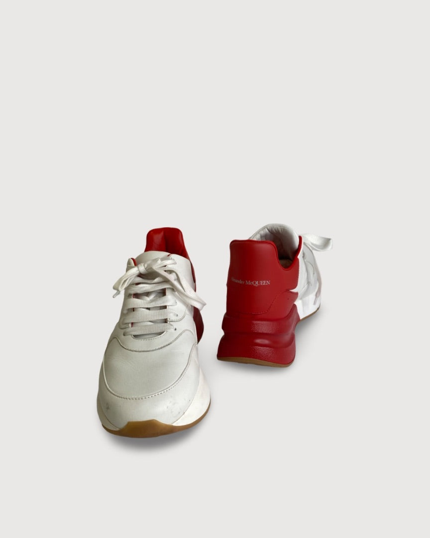 White Alexander McQueen Trainers, 9