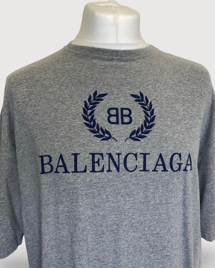 Grey Balenciaga T-shirt, L