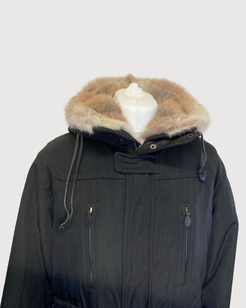 Black Ermanno Scervino Coat, M