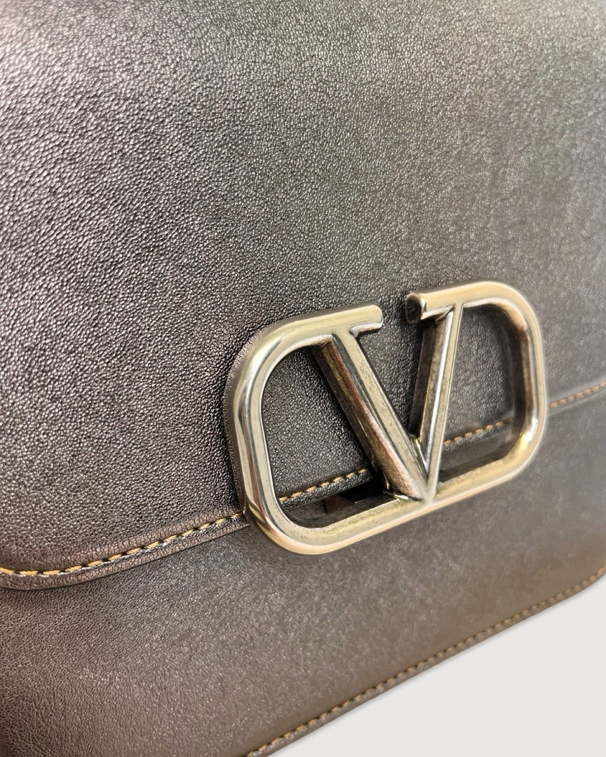 Metallic Valentino V SLing Bag