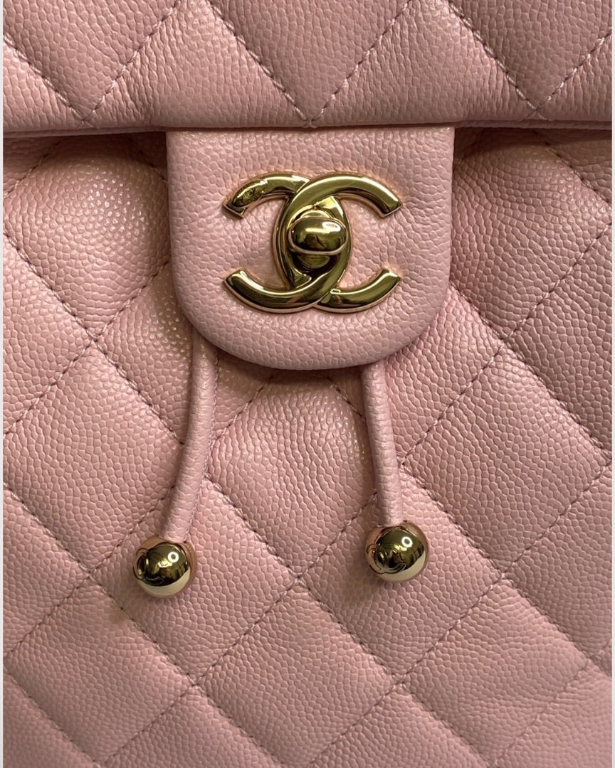 Pink CHANEL Urban Spirit Backpack