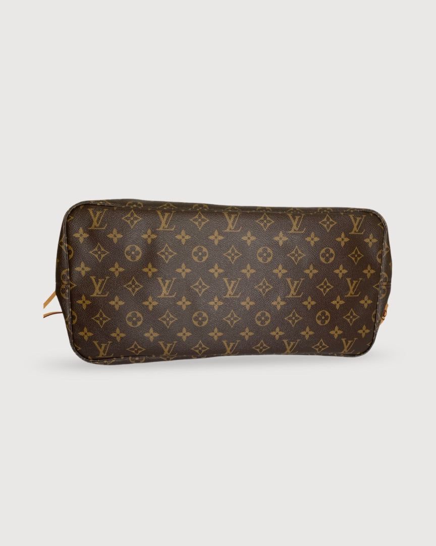 Brown Louis Vuitton Neverfull, OS