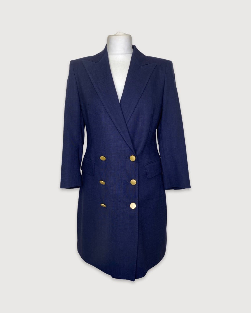 Navy Tagliatore Blazer Dress, S