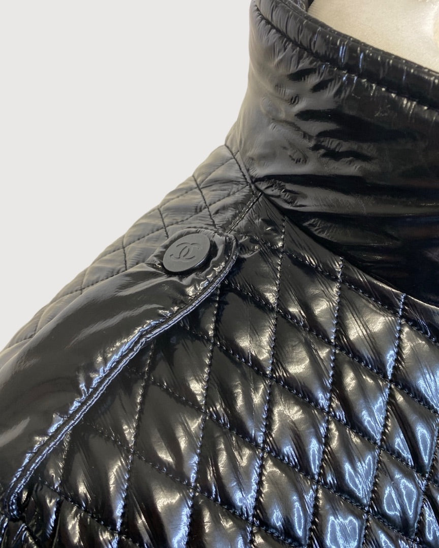 Black Chanel Coat, 36