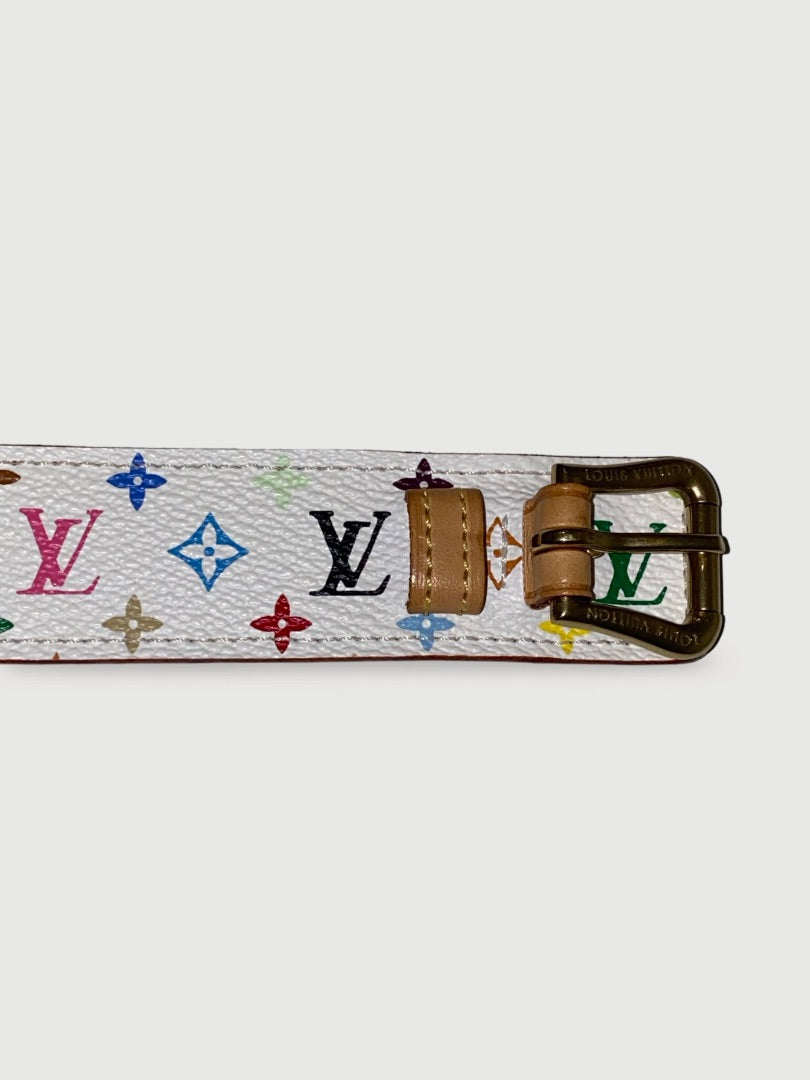 White Louis Vuitton Bracelet