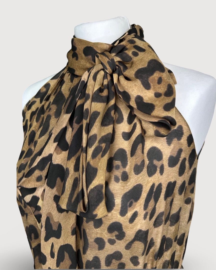 leopard Balmain Dress, 10