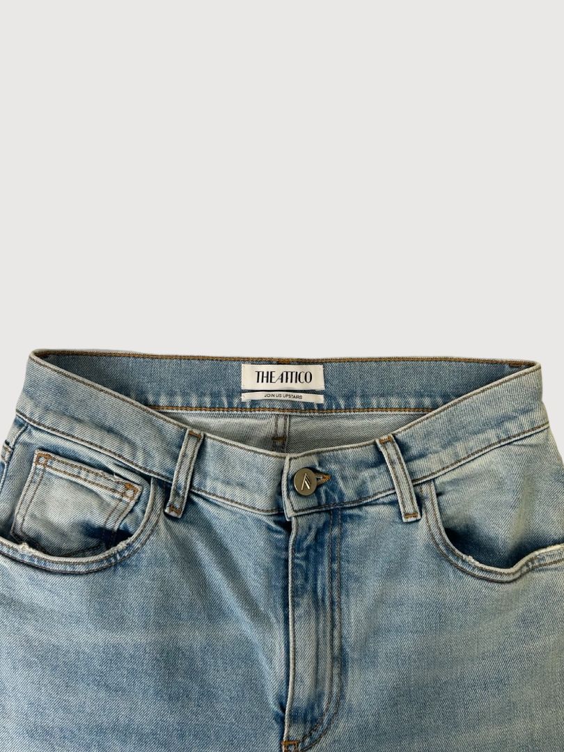 The Attico Split Hem Jeans Denim 27W