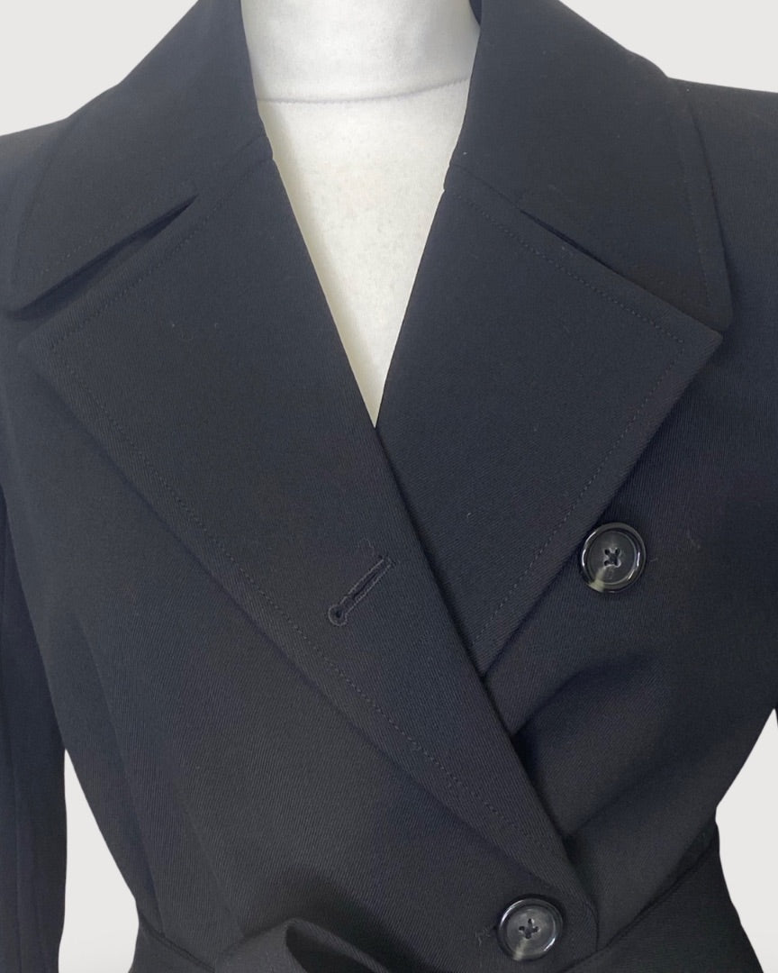 Black Helmut Lang Coat, S