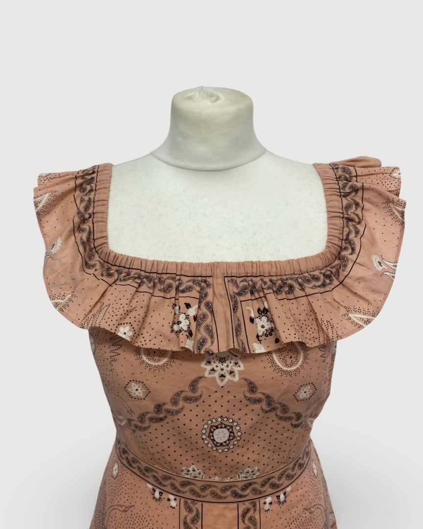 Sandro Dress Nude 10