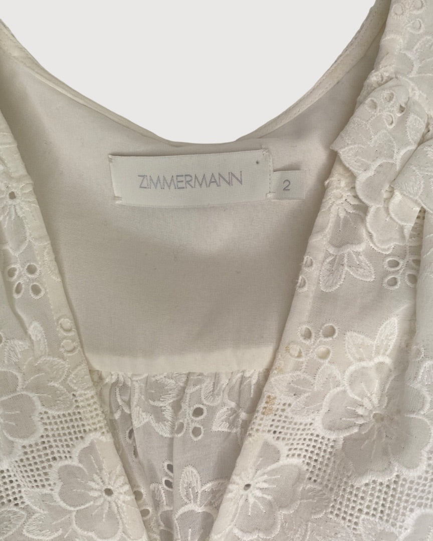 White Zimmermann Dress, 8