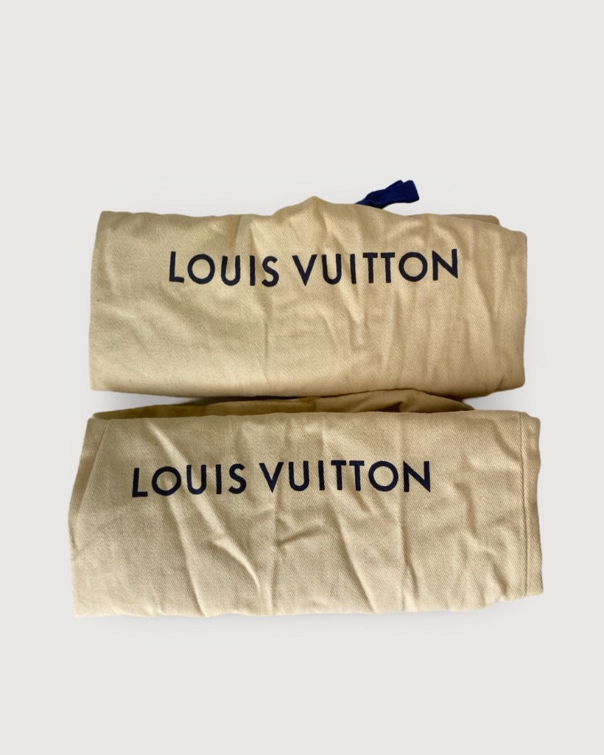 White Louis Vuitton Shoes, UK 8.5