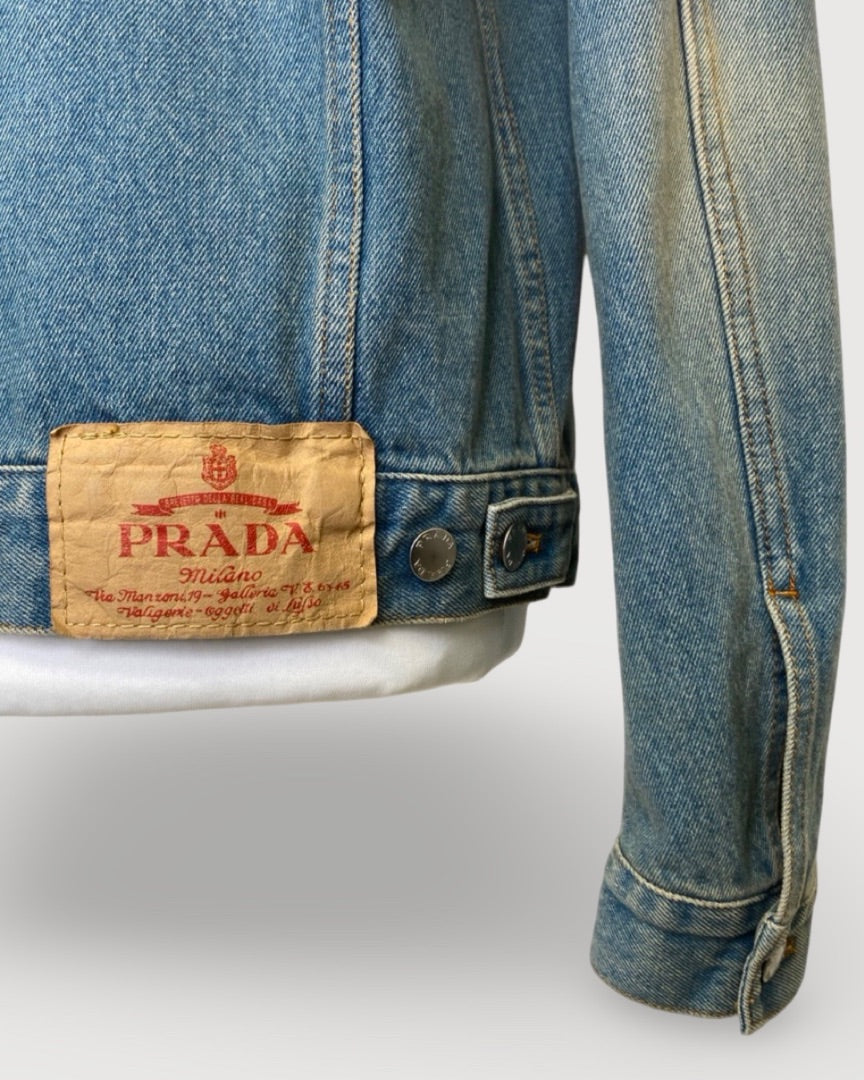 Blue Prada Denim Jacket, L