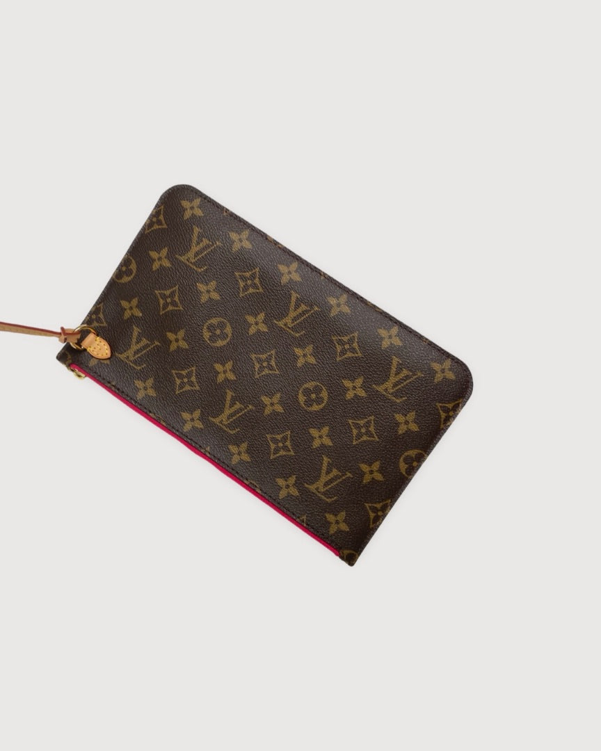 Brown Louis Vuitton Neverfull, OS