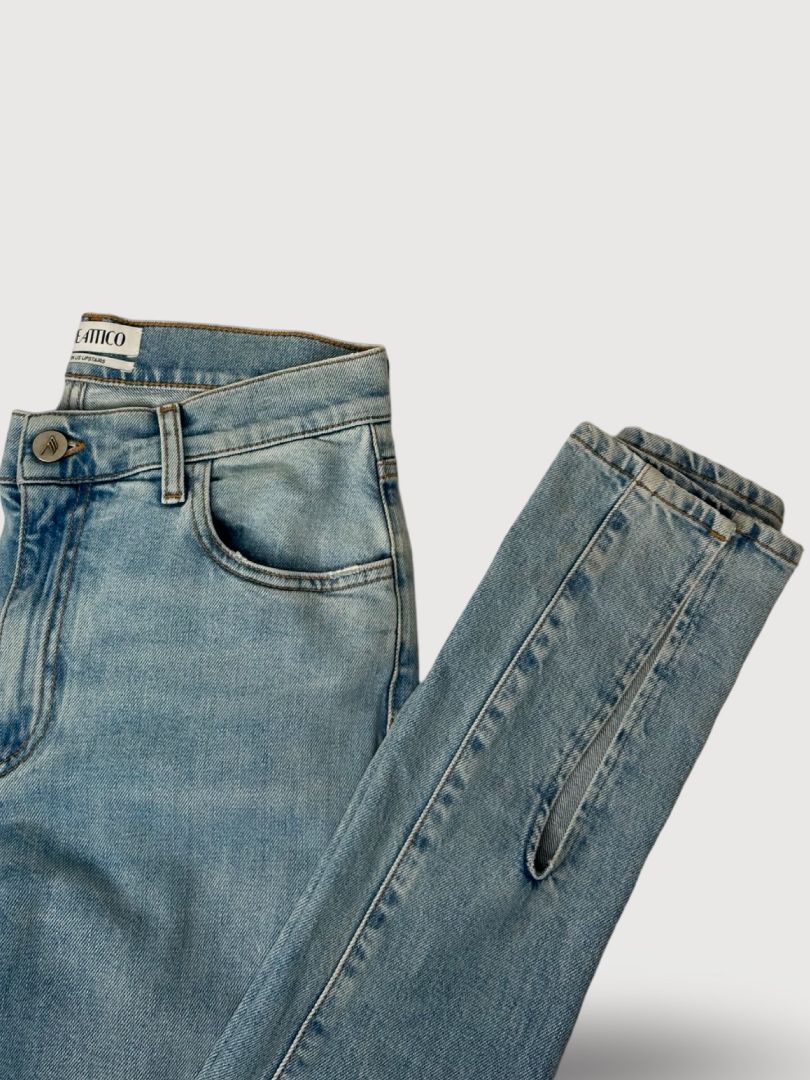 The Attico Split Hem Jeans Denim 27W