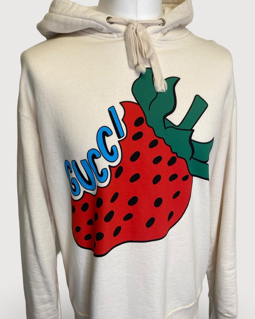 Cream Gucci Hoodie, M