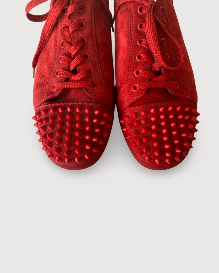 Red Christian Louboutin Trainers, 43