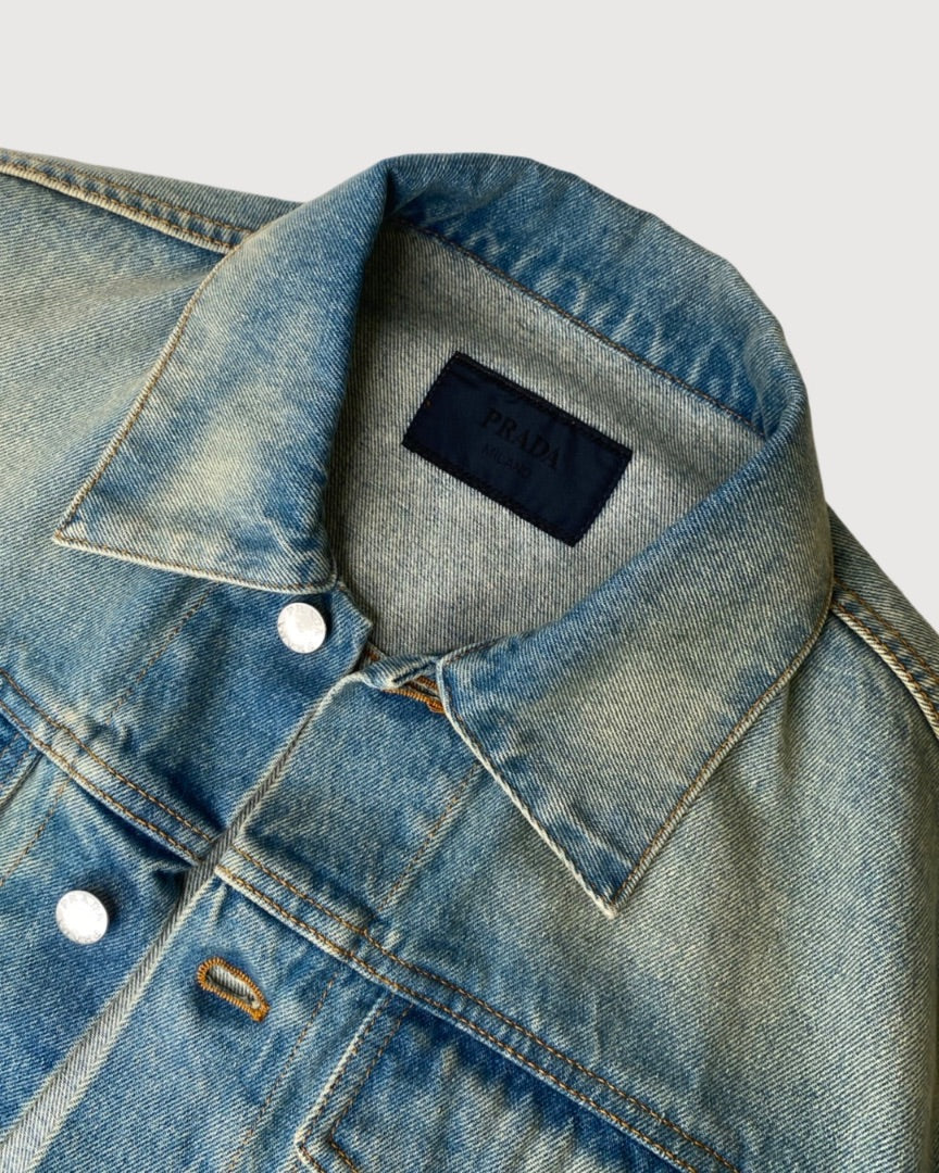 Blue Prada Denim Jacket, L