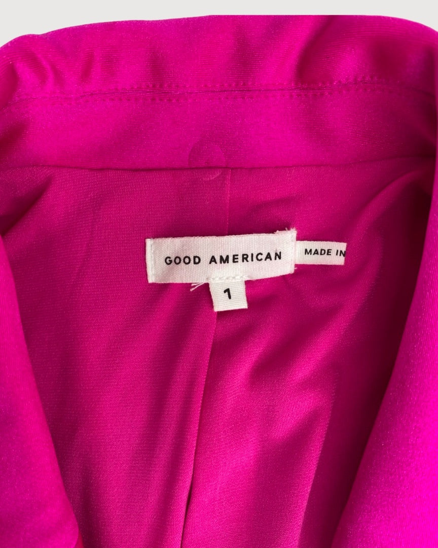 Pink Good American Jacket, S